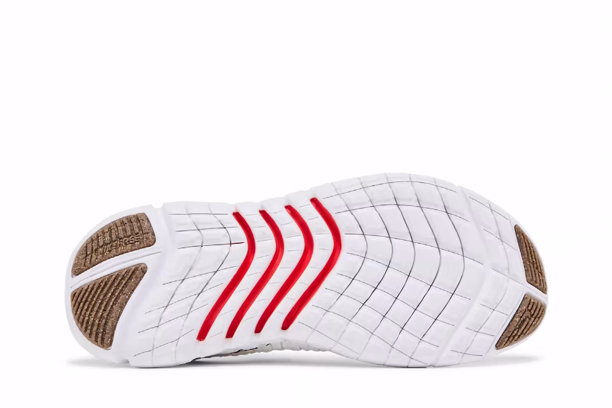 Nike Women's Free Run 5.0 Next Nature White Leopard, view 5