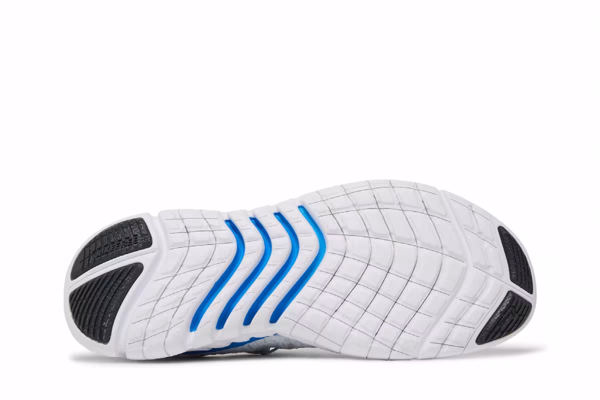 Nike Free Run 5.0 Pure Platinum Photo Blue, view 5