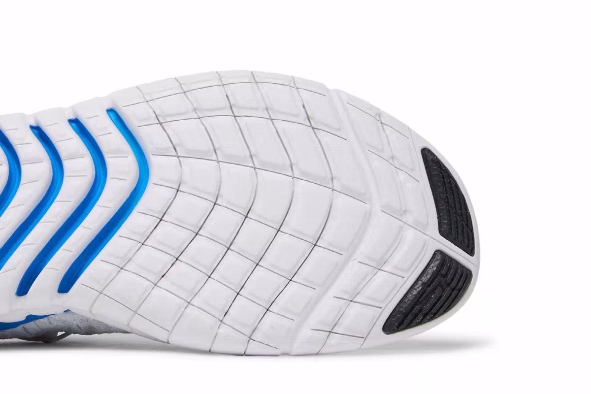 Nike Free Run 5.0 Pure Platinum Photo Blue, view 6