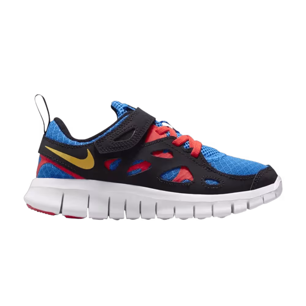 Nike Free RN 2 PS Black Photo Blue