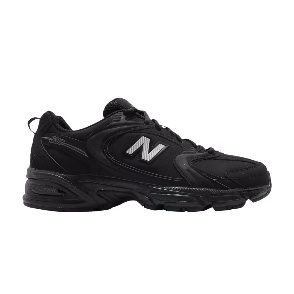 New Balance 530 Black Silver Metallic