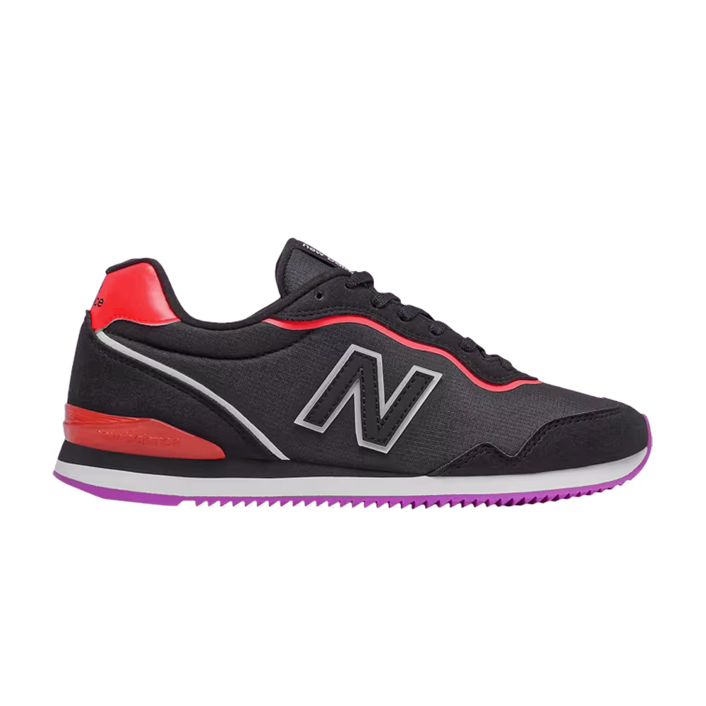 New Balance Women's Sola Sleek 2E Wide Black Vivid Coral