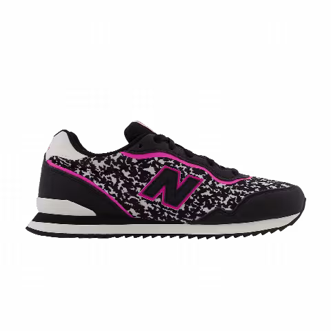 New Balance Sola Sleek Big Kid Wide 'Black Pink Glo Camo'