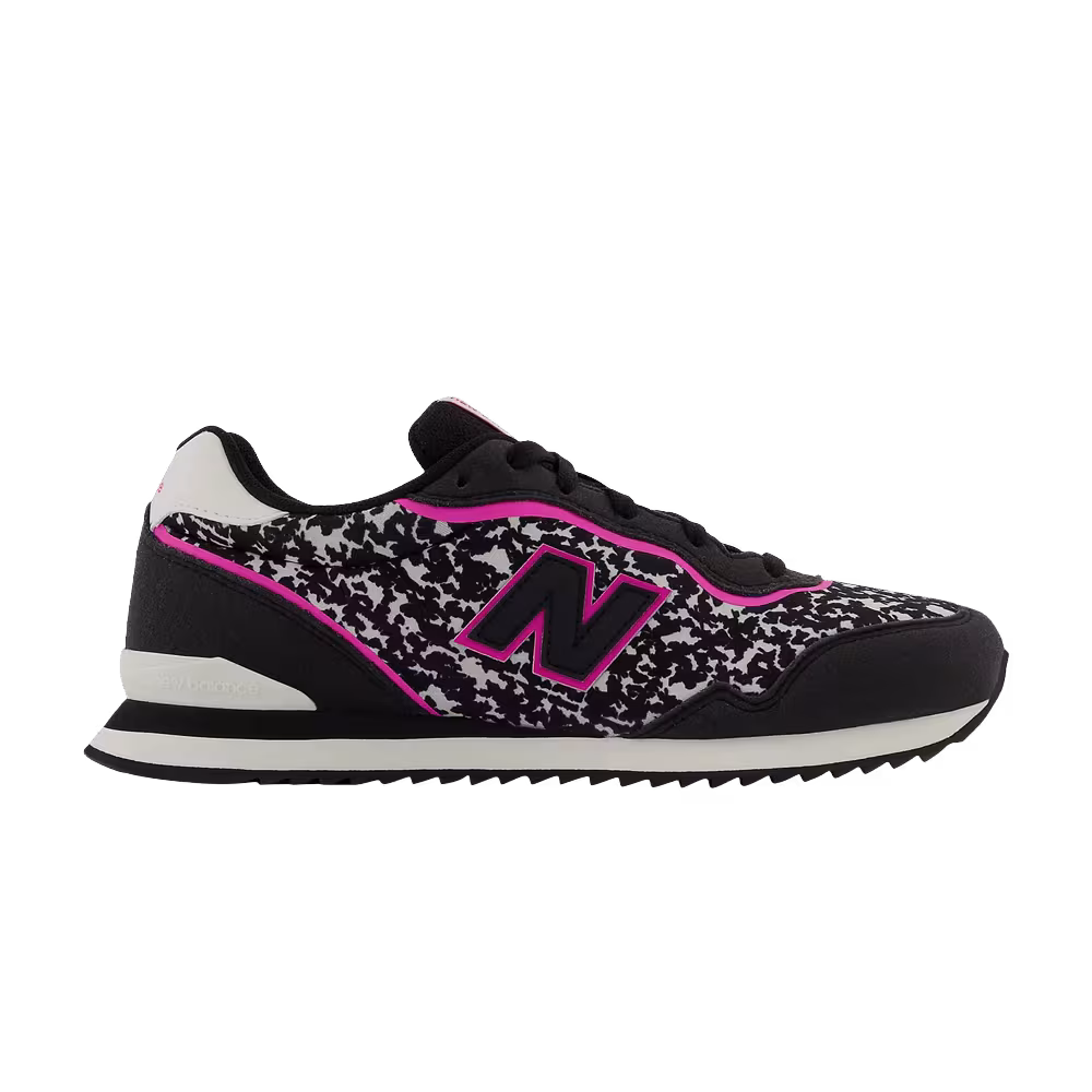 New Balance Sola Sleek Big Kid Wide Black Pink Glo Camo