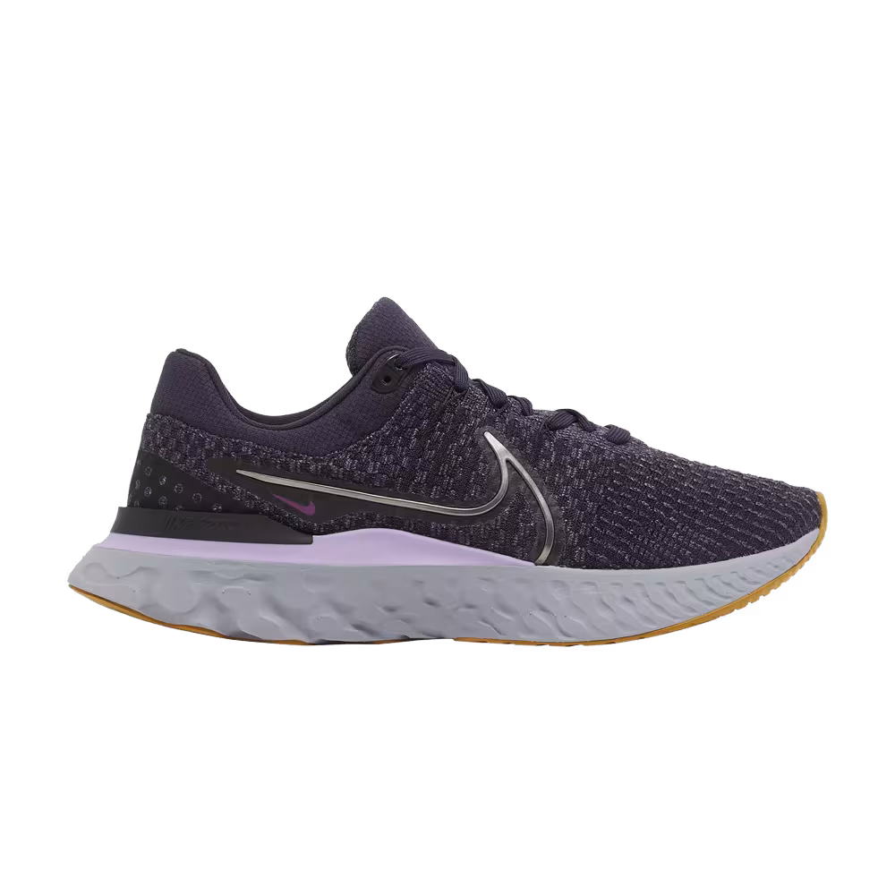 Nike React Infinity Run Flyknit 3 Cave Purple Cool Grey