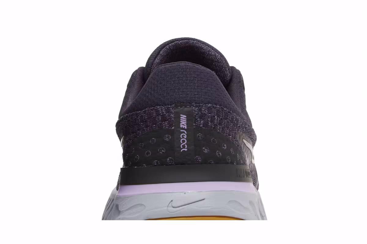 Nike React Infinity Run Flyknit 3 Cave Purple Cool Grey, view 8