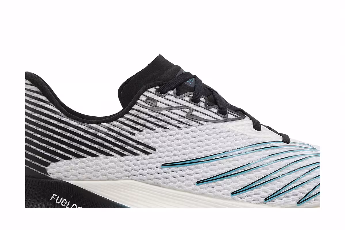 New Balance FuelCell RC Elite White Black, view 3