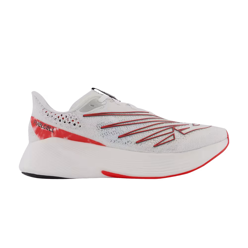 New Balance Women's FuelCell RC Elite v2 Wide White Neo Flame