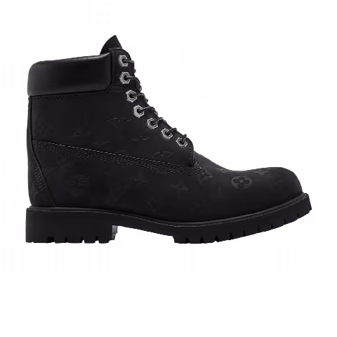 Louis Vuitton x Timberland 6 Inch Ankle Boot 'Embossed Monogram - Black'
