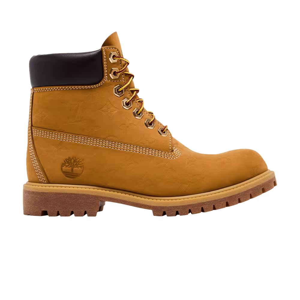 Louis Vuitton x Timberland 6 Inch Ankle Boot Embossed Monogram - Wheat