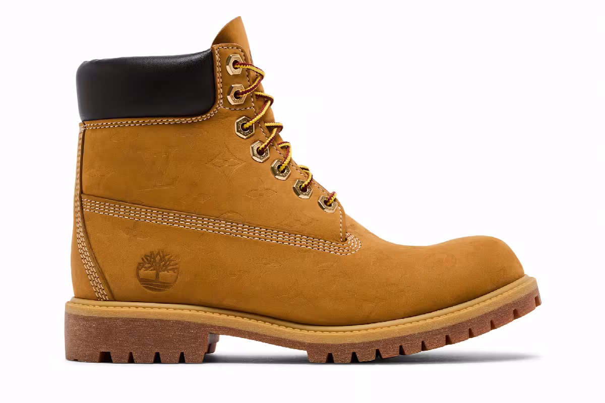 Louis Vuitton x Timberland 6 Inch Ankle Boot Embossed Monogram - Wheat, view 2