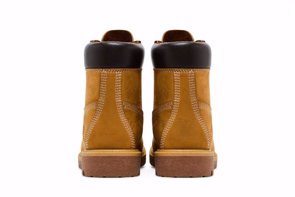 Louis Vuitton x Timberland 6 Inch Ankle Boot Embossed Monogram - Wheat, view 7