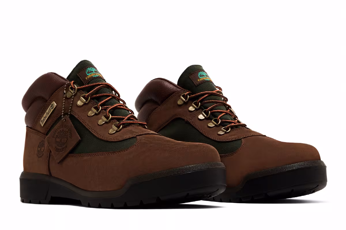 Timberland Field Boot Mid Waterproof Chocolate, view 9