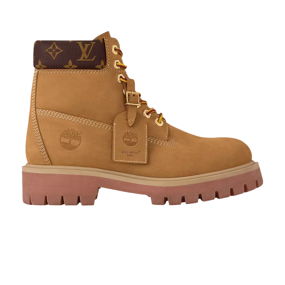 Louis Vuitton x Timberland 6 Inch Ankle Boot Wheat