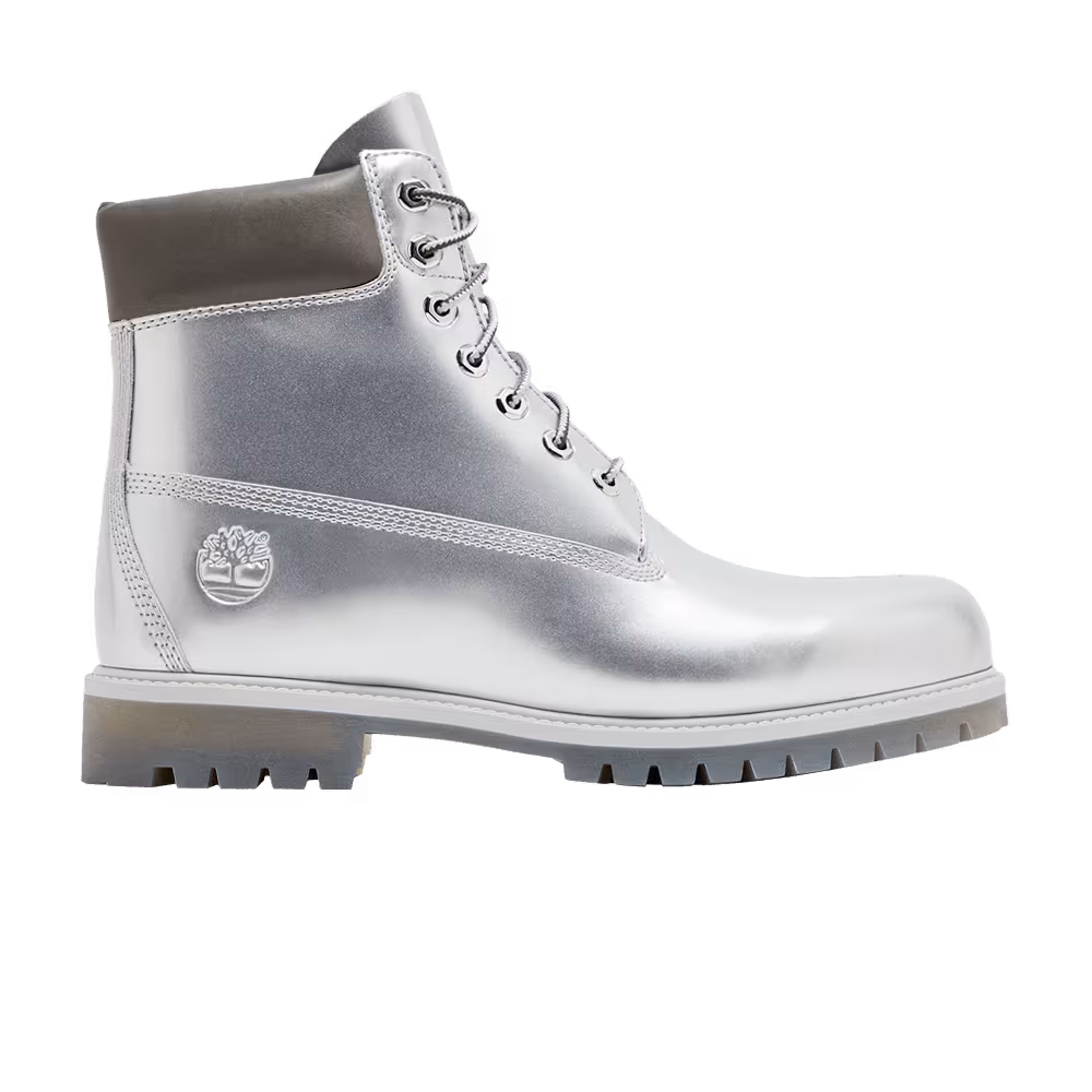 Veneda Carter x Timberland 6 Inch Premium Boot Silver