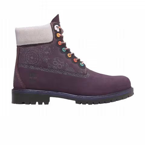Timberland 6 Inch Premium Waterproof Heritage Boot Wide 'Dia De Muertos'