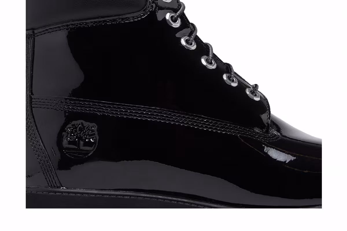 Veneda Carter x Timberland 6 Inch Premium Boot Black, view 3