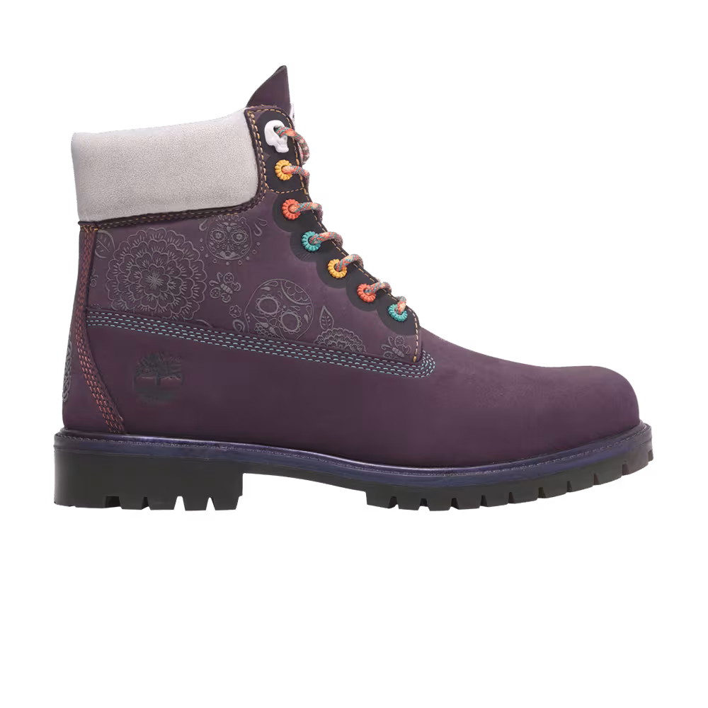 Timberland 6 Inch Premium Waterproof Heritage Boot Dia De Muertos
