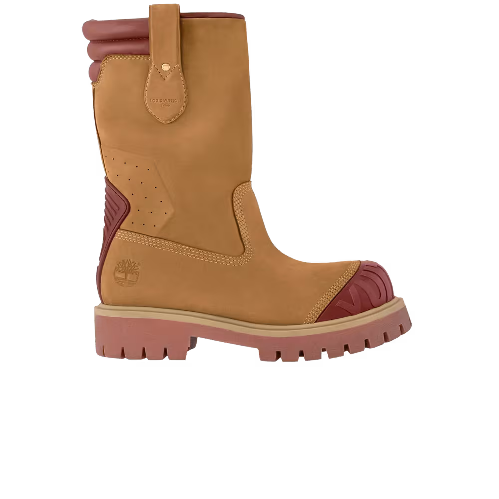 Louis Vuitton x Timberland Mid Boot Beige
