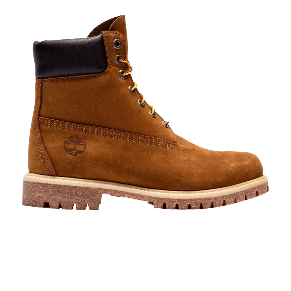 Timberland 6 Inch Lace Up Premium Waterproof Boot Dark Wheat