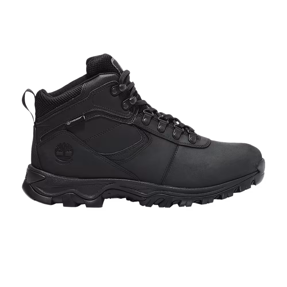 Timberland Mt. Maddsen Waterproof Mid Hiking Boot Black