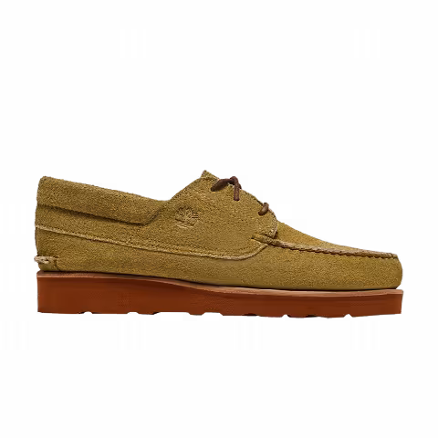 Timberland 3-Eye Classic Wedge Vibram Lace Up 'Light Beige Suede'