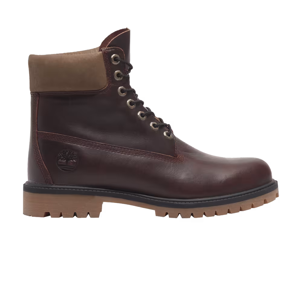 Timberland 6 Inch Heritage Premium Waterproof Boot Root Beer