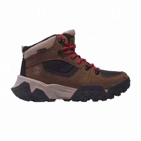 Timberland Motion Scramble Lace Up Mid Waterproof 'Dark Brown Nubuck'