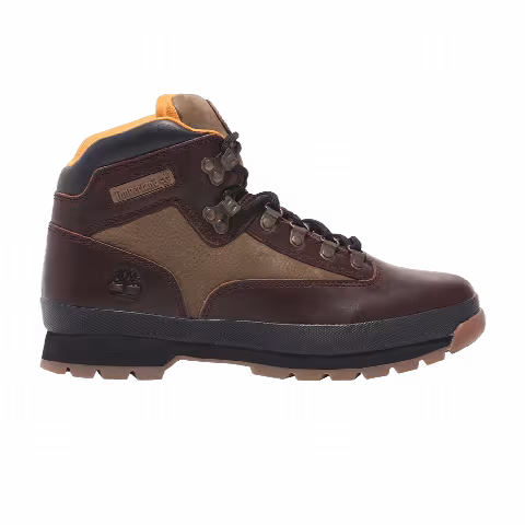 Timberland Euro Hiker Lace-Up Mid Boot 'Root Beer'