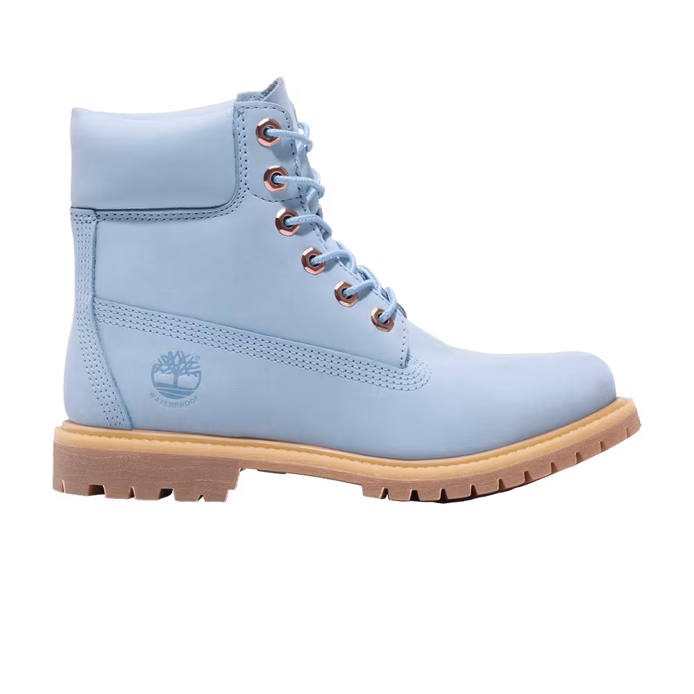 Timberland Women's 6 Inch Premium Boot Light Blue