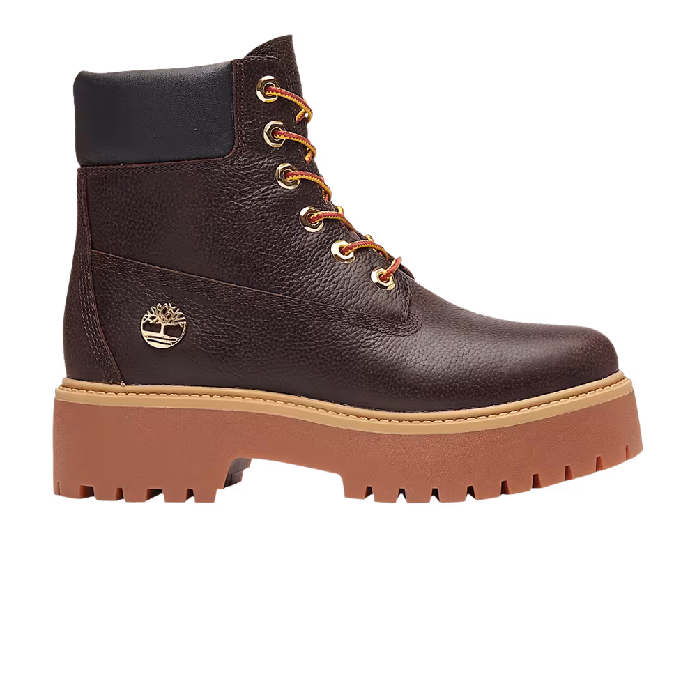 Timberland Women's Stone Street 6 Inch Premium Platform Boot Espresso Pack