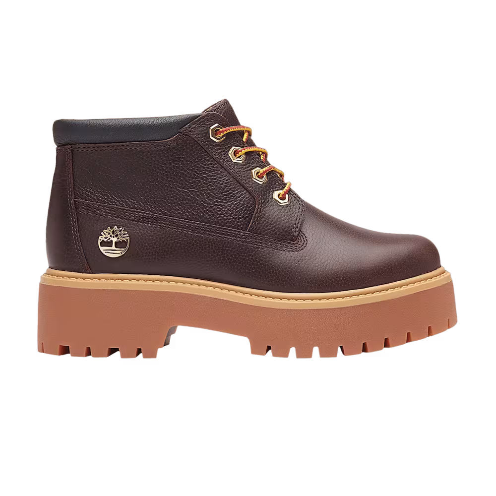 Timberland Women's Stone Street Waterproof Chukka Platform Boot Espresso Pack