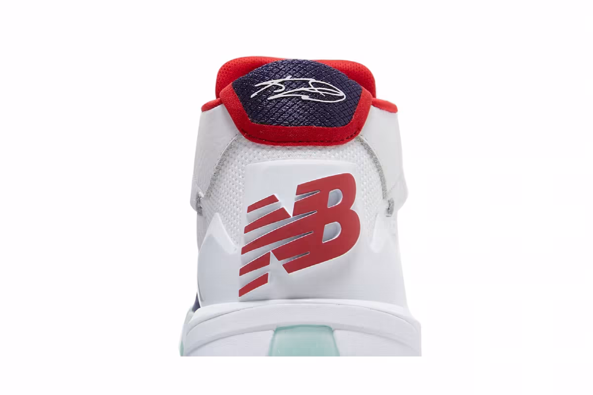 New Balance KAWHI White Team Navy, view 8