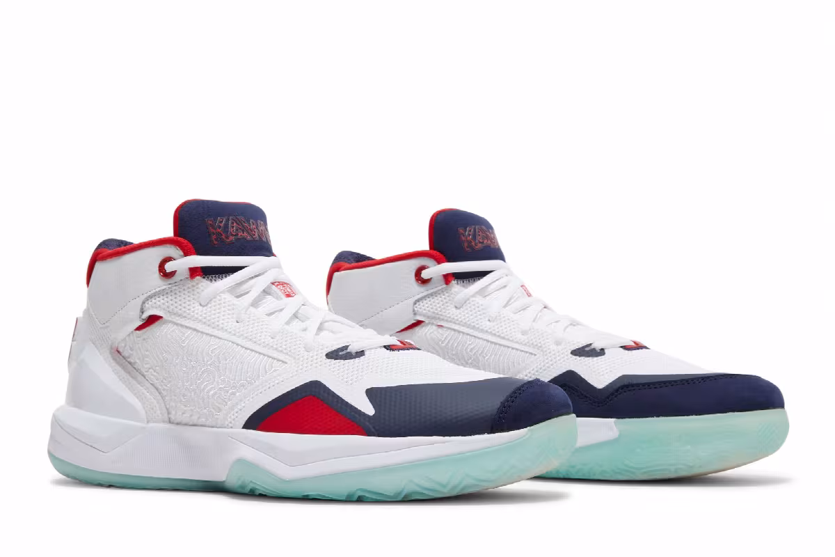 New Balance KAWHI White Team Navy, view 9