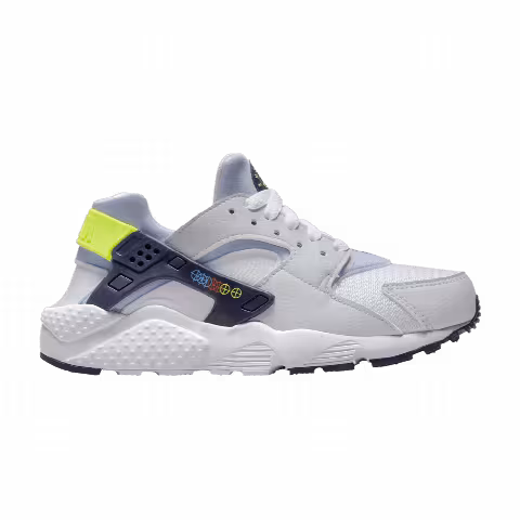 Nike Huarache Run GS 'Football Grey Volt'