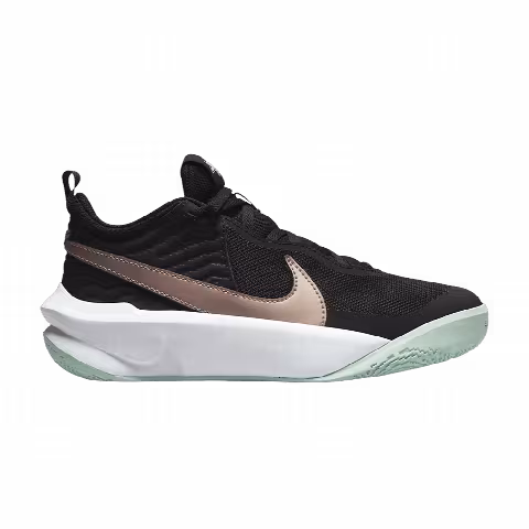 Nike Team Hustle D10 GS 'Black Mint Metallic Red Bronze'