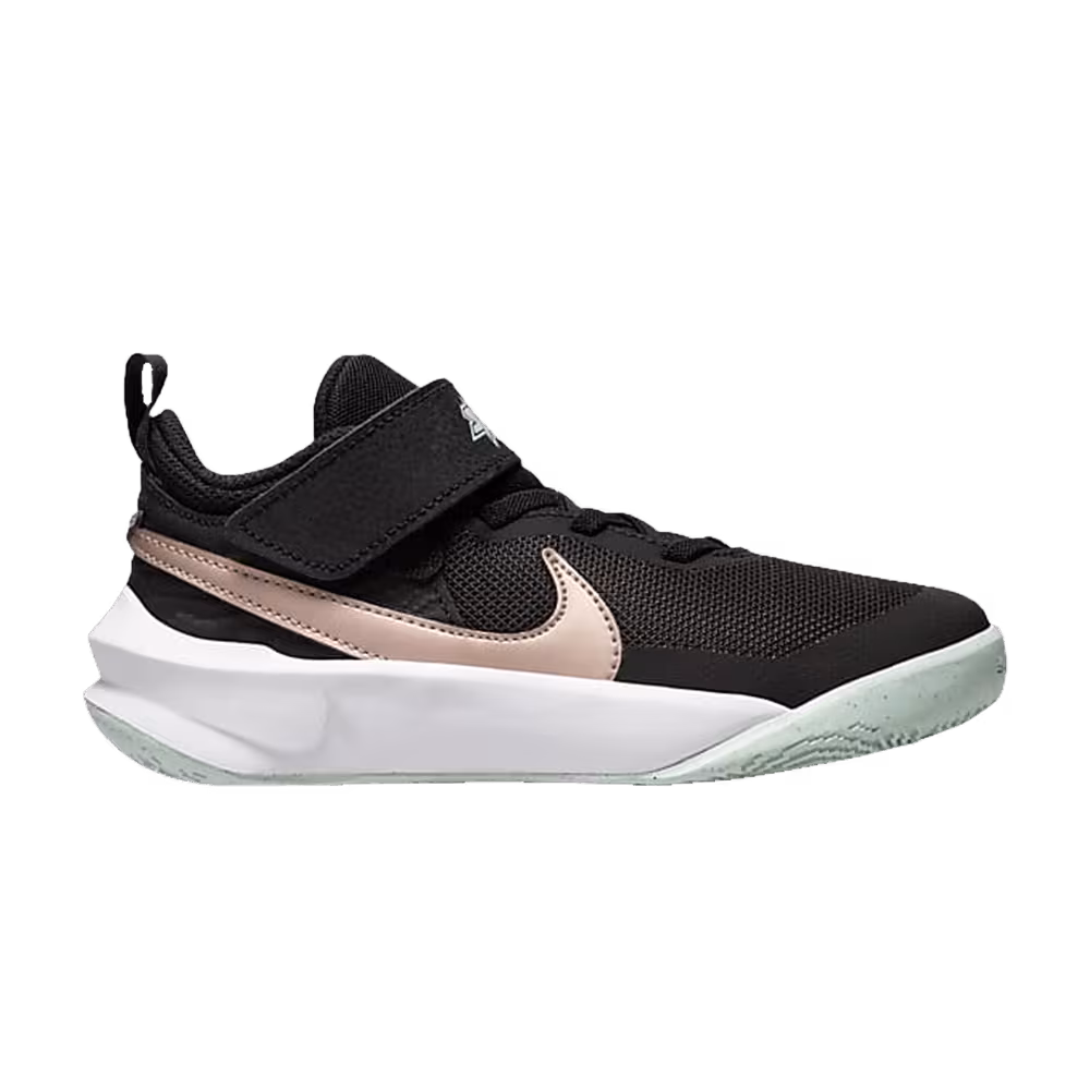 Nike Team Hustle D10 PS Black Mint Metallic Red Bronze