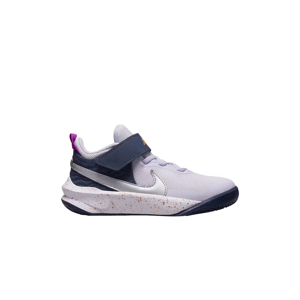 Nike Team Hustle D10 SE PS Barely Grape Speckled