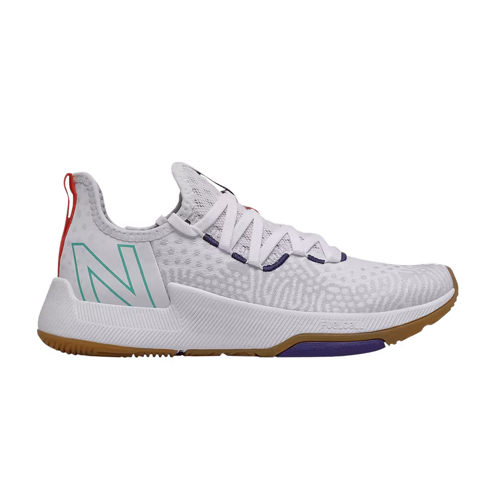 New Balance Women's FuelCell Trainer White Virtual Violet