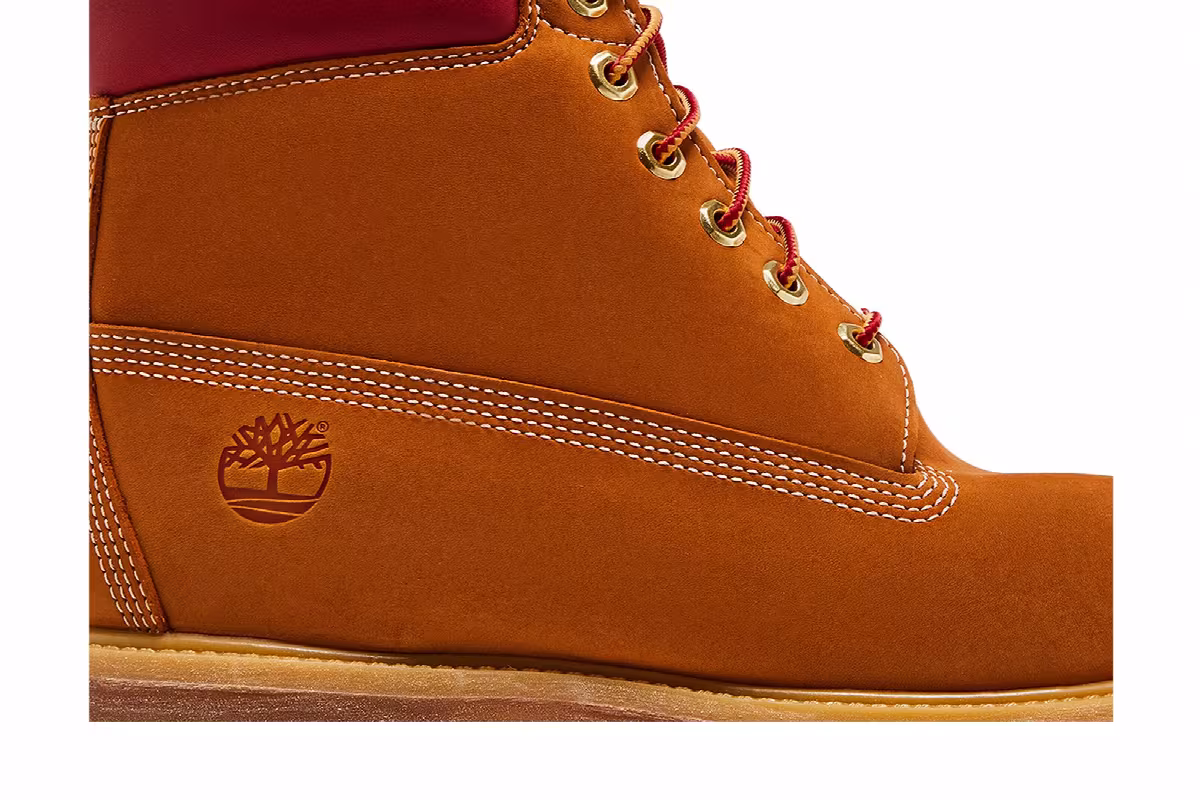 DTLR x Timberland 6 Inch Premium Boot Red Tops, view 3