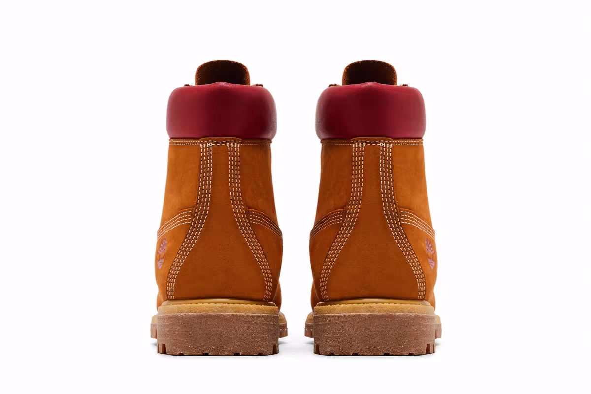 DTLR x Timberland 6 Inch Premium Boot Red Tops, view 7