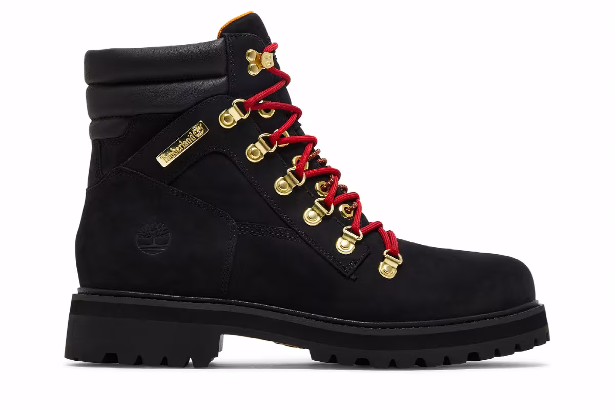Timberland 6 Inch Premium Vibram Boot Black, view 2