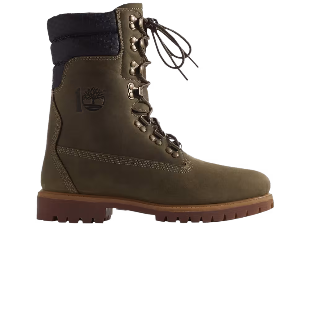 Kith x Timberland Winter Extreme Shearling Super Boot Light Green