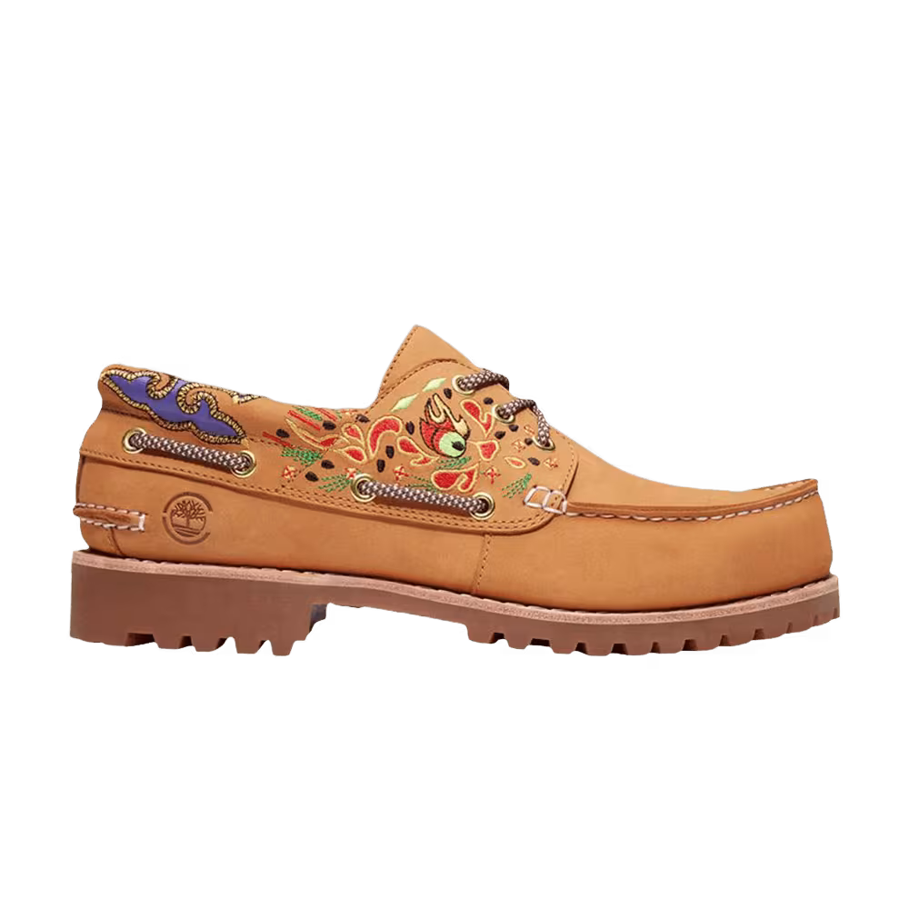 Timberland CLOT x 3-Eye Lug Handsewn Boat Wide Wheat