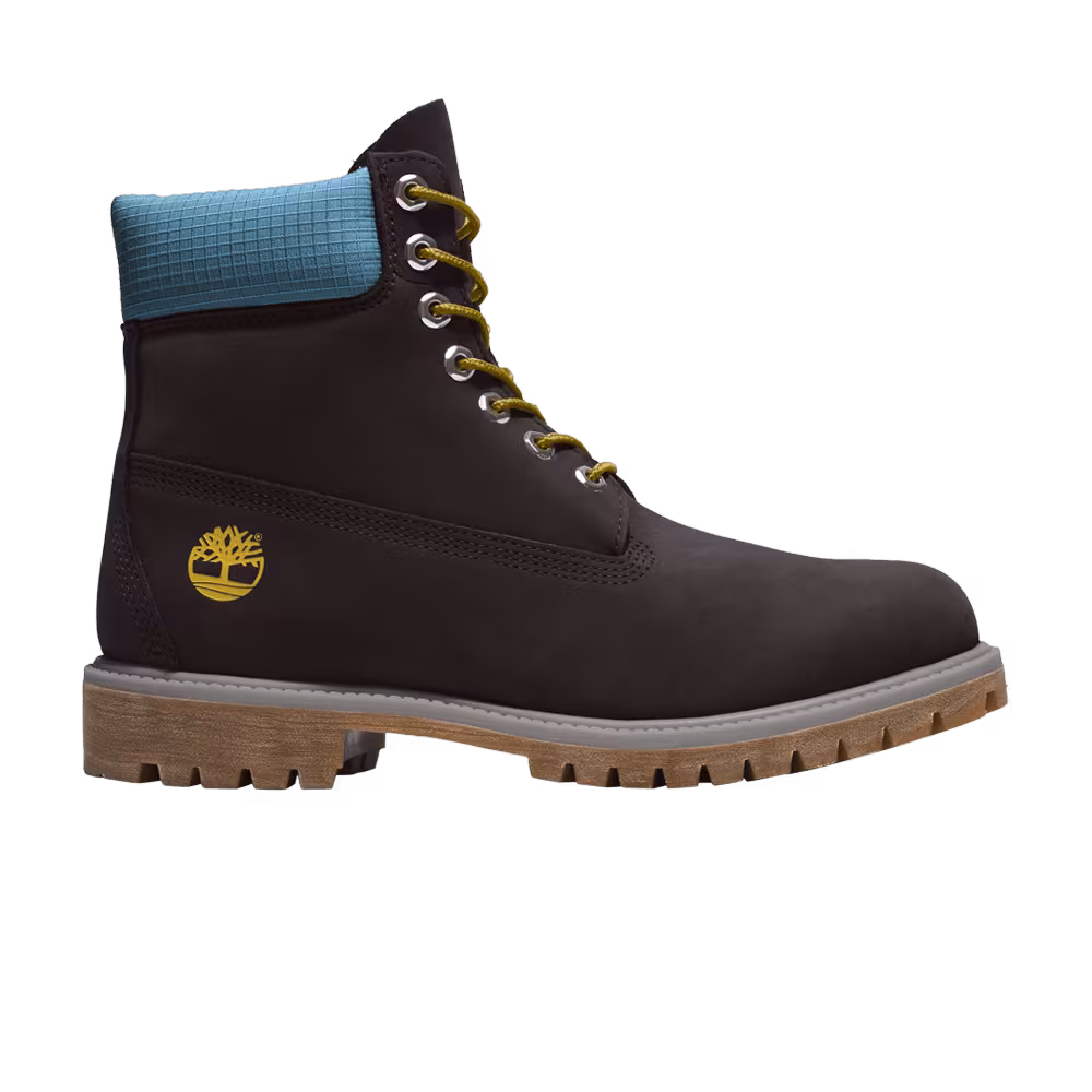 Timberland 6 Inch Premium Waterproof Boot Black Blue