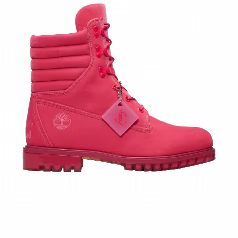 Jimmy Choo x Timberland 6 Inch Puffer Boot 'Medium Pink'