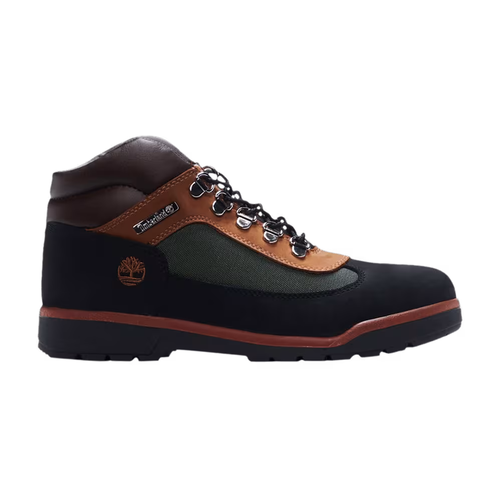 Timberland Field Boot Junior Black Brown Green