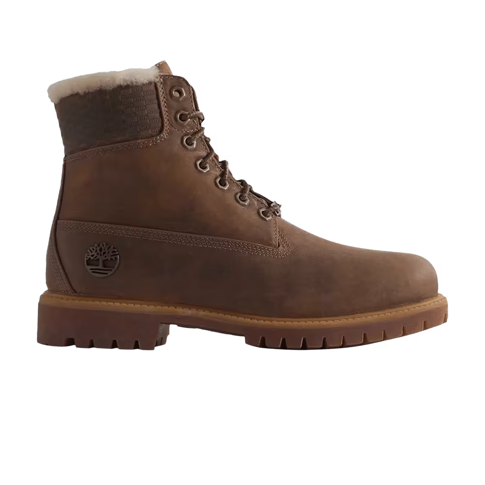 Kith x Timberland 6 Inch Premium Shearling Boot Wheat