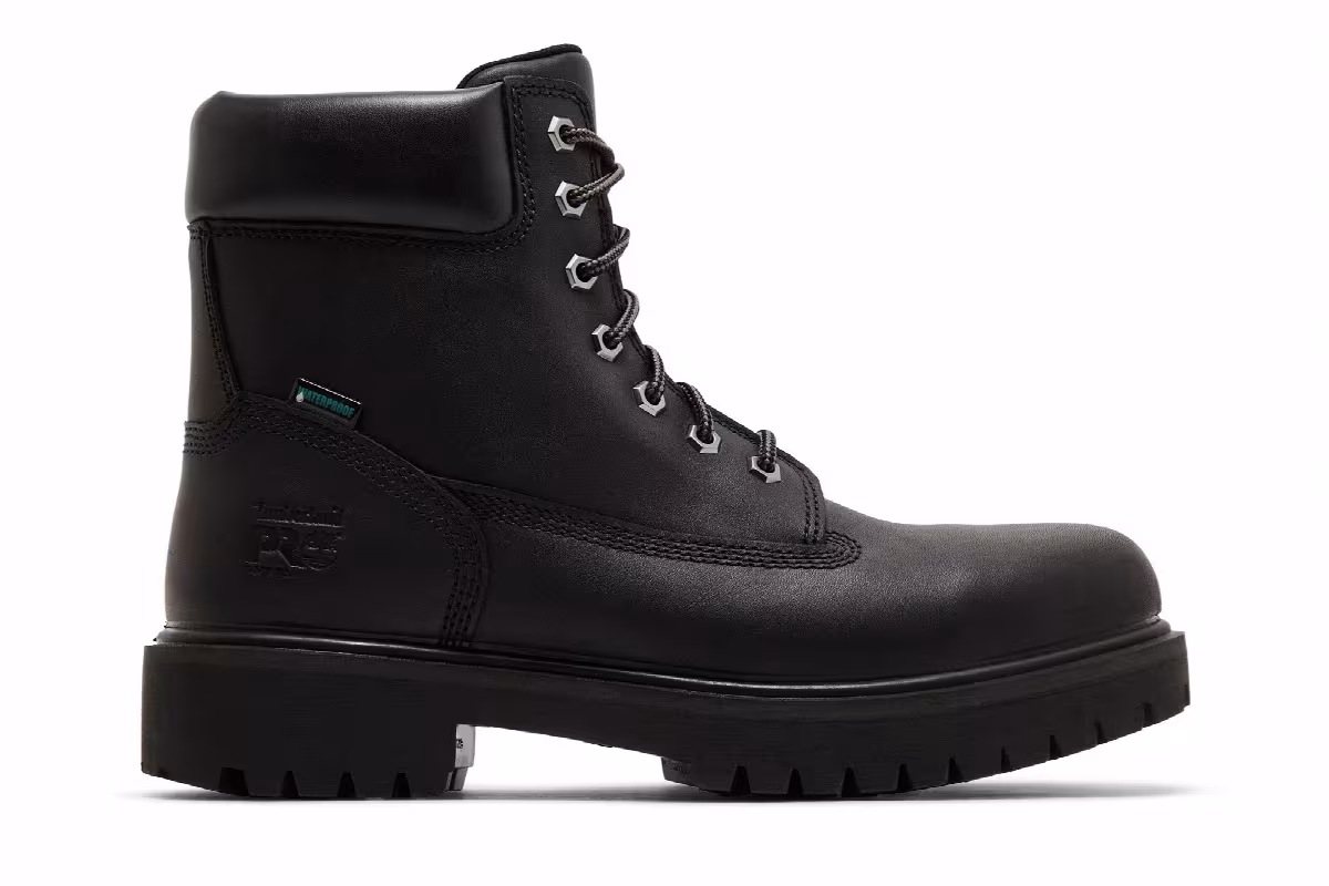 Timberland Direct Attach 6 Inch Boot Wide Black, view 2
