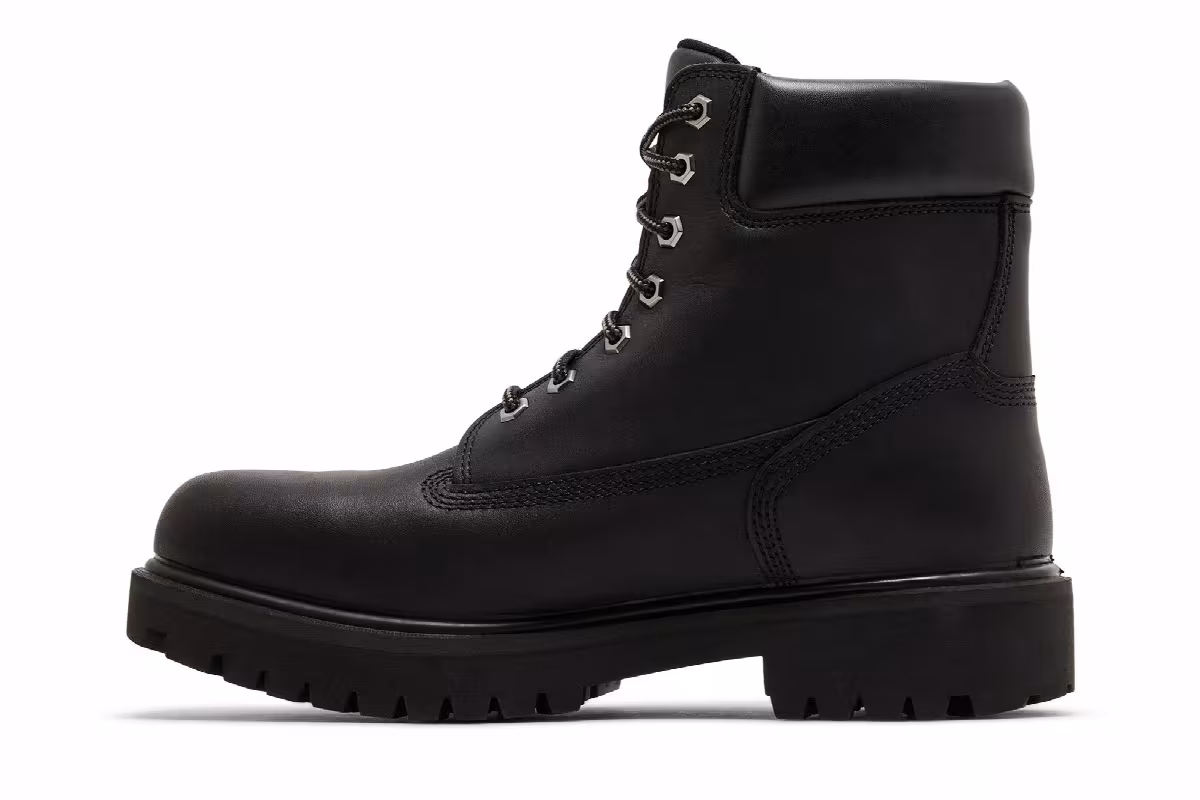 Timberland Direct Attach 6 Inch Boot Wide Black, view 4